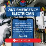 24/7 emergency electrician - Bristol, Bath and Southwest